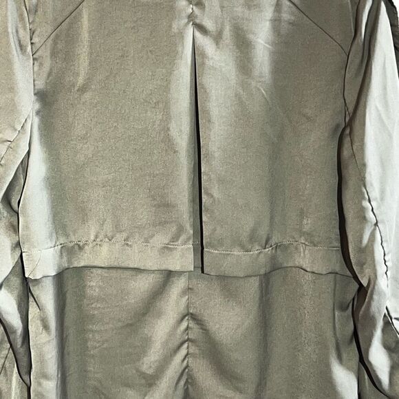 Haoduoyi Casual Open Front Jacket Women’s XXL Green Classic Long Sleeve  Snap - Picture 11 of 11